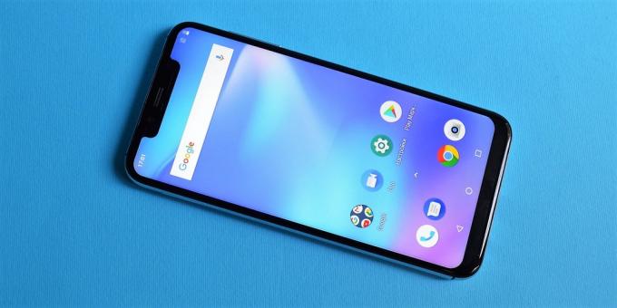 UMIDIGI एक प्रो: सामने की ओर