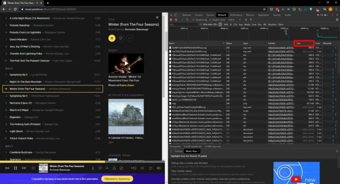 Yandex से संगीत कैसे डाउनलोड करें। संगीत ": आकार क्लिक करें