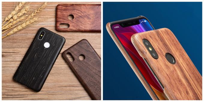 स्मार्टफोन के लिए लकड़ी के मामले