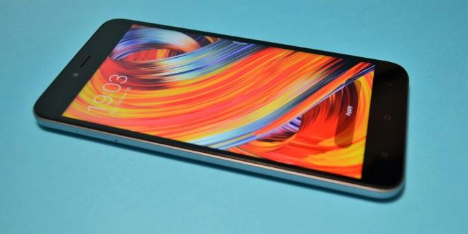 Xiaomi रेडमी नोट 5a: स्क्रीन गुणवत्ता