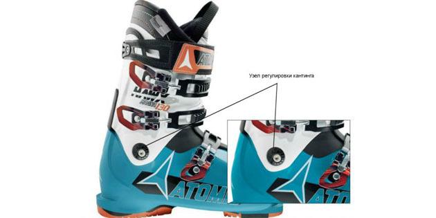 कैसे स्की जूते चुनने के लिए: नोड पाखंडी समायोजन