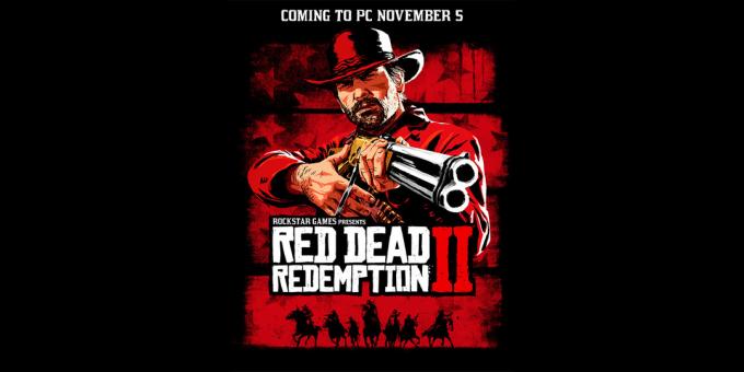 लाल मृत मुक्ति का पीसी संस्करण की घोषणा के लिए पोस्टर 2