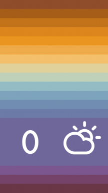 IOS के लिए Clima - शांत इंटरफेस के साथ मौसम आवेदन