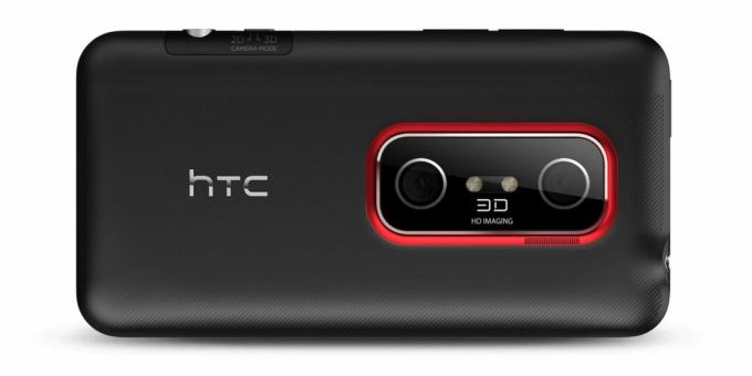 HTC Evo 3D में दो कैमरे हैं