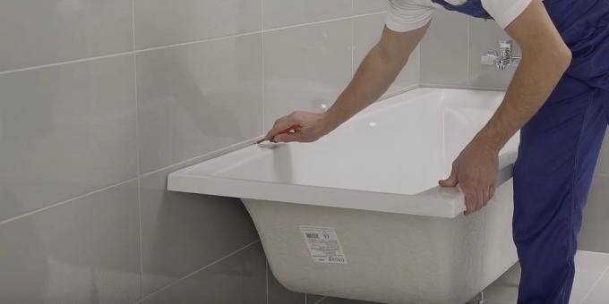 अपने हाथों से स्नान स्थापित कर रहा है: कोशिश करो और एक स्नान सेट