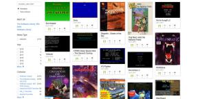 इंटरनेट का संग्रह MS-DOS के साथ खेल 2.5 के हजारों प्रकट हुई है
