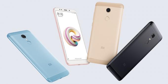 लोकप्रिय आइटम 2018: Xiaomi स्मार्टफोन