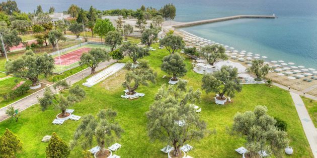 Bomo Palmariva समुद्र तट 4 *, Evia ग्रीस: बच्चों के साथ परिवार के लिए होटल