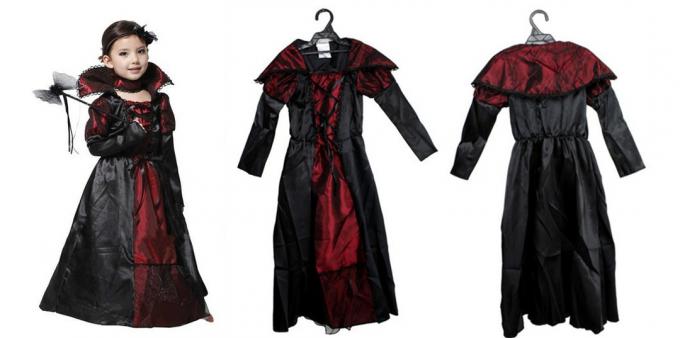 हैलोवीन के लिए पोशाक: पिशाच राजकुमारी