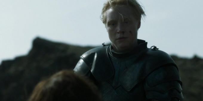नायकों "गेम ऑफ़ थ्रोन्स": Brienne खट्टा