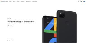 Pixel 4A गलती से Google साइट पर दिखा