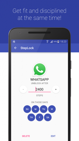 StepLock: आदर्श WatsApp अनलॉक करने के लिए कदम