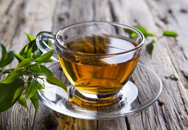 वसा जलने खाद्य पदार्थों: हरी चाय