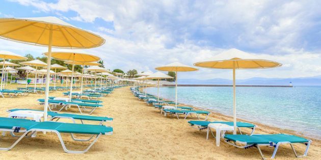 Bomo Palmariva समुद्र तट 4 *, Evia ग्रीस: बच्चों के साथ परिवार के लिए होटल