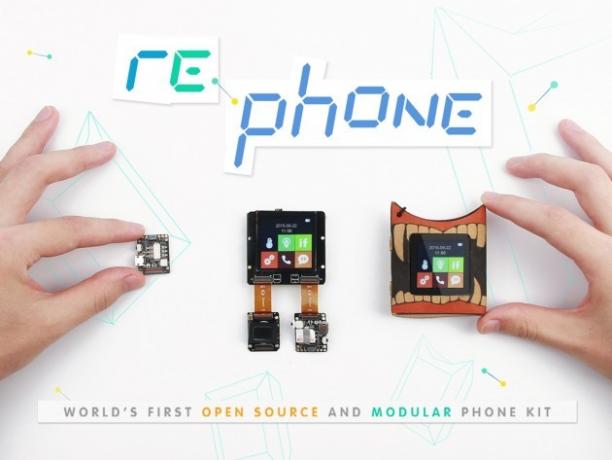 RePhone किट मॉड्यूलर स्मार्टफोन परियोजना आरा
