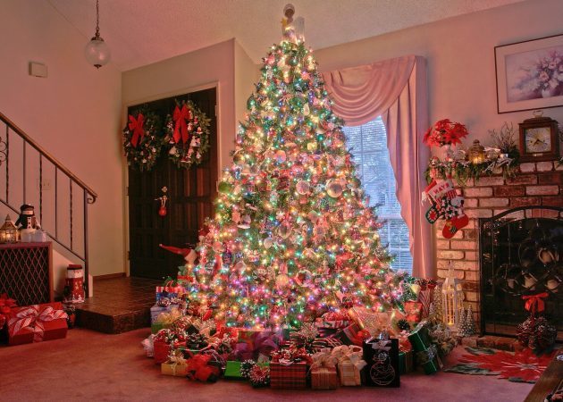 क्रिसमस का पेड़ सजा: कैसे स्थापित करने के लिए