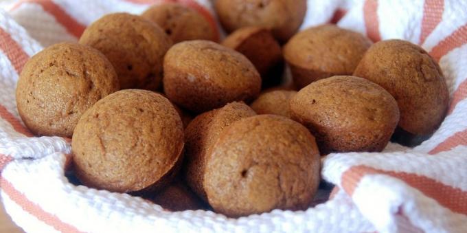 अदरक के साथ सबसे अच्छा व्यंजनों: अदरक muffins