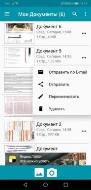 Notebloc - स्मार्टफोन के माध्यम से आसानी से दस्तावेज़ स्कैनिंग कक्ष