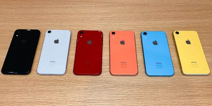 अवलोकन iPhone XR: रंग संशोधन