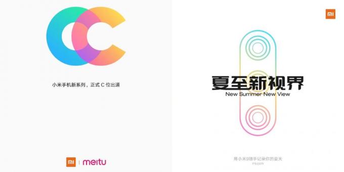 Xiaomi और Meitu रन सीसी - स्मार्टफ़ोन के लिए नए युवा ब्रांड
