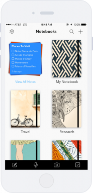 IOS और Android के लिए Zoho नोटबुक - Evernote के लिए एक और विकल्प है