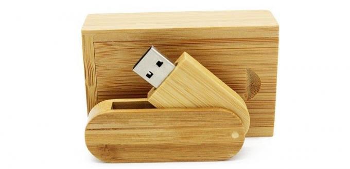 लकड़ी USB फ्लैश ड्राइव