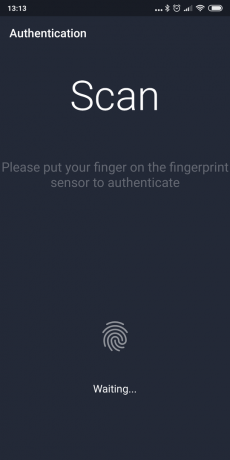 DroidID के साथ आप एक अंगुली की छाप स्कैनर के साथ एक डिवाइस होगा: टच सेंसर