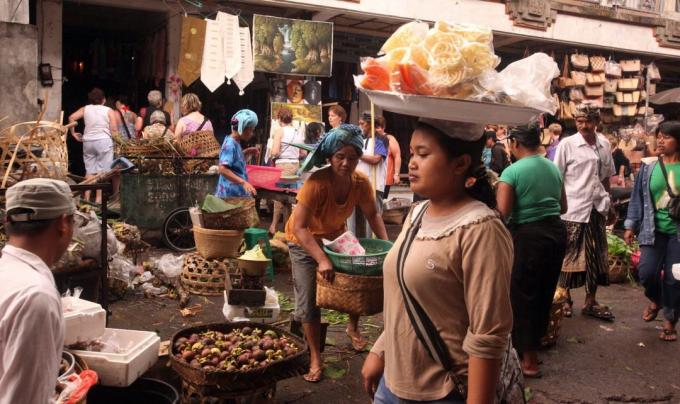 बाली में बाजार