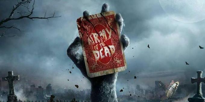 पोस्टर हॉरर फिल्म 2020 "मृत की सेना"