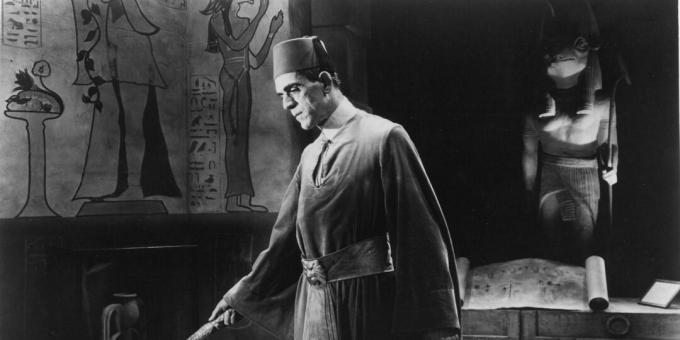 मिस्र "द ममी" के बारे में फिल्म से शूट किया गया