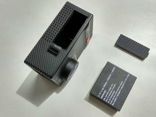 Elephone हाथी कैम एक्सप्लोरर प्रो: बैटरी धारक