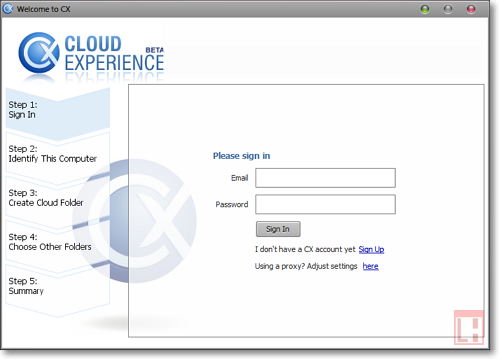 CloudExperience - बहुत सुविधाजनक क्लाउड सेवा फ़ाइल तुल्यकालन