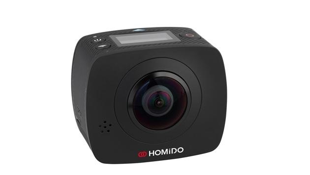 Homido संस्करण 2: कैमरा