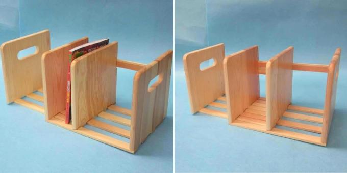 लकड़ी के घरेलू सामान: बुकशेल्फ़ 
