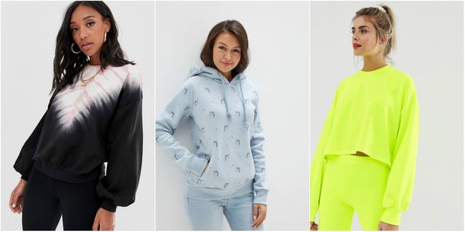 होम कपड़े: longslivy, hoodies और svitshoty