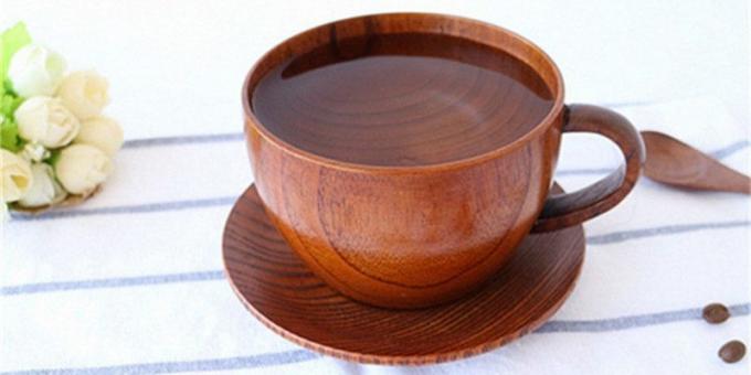लकड़ी के कप