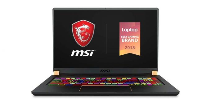 MSI GS75 चुपके 9SG