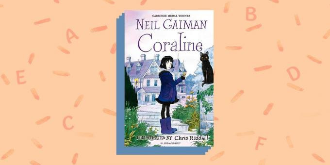 «Coraline», नील Gaima: अंग्रेजी में पुस्तकें