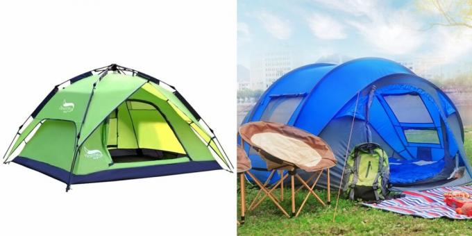 स्वचालित तम्बू