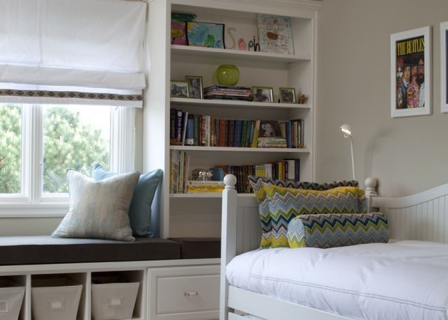 छोटे बेडरूम डिजाइन: पर्दे चुनें
