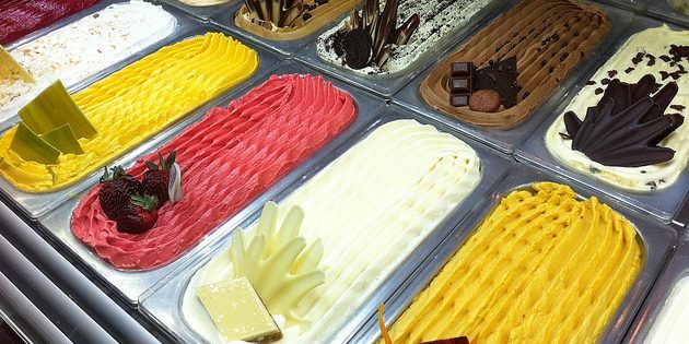 आइसक्रीम के प्रकार: gelato