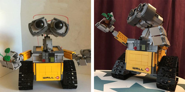 डिजाइनर रोबोट ने WALL-E