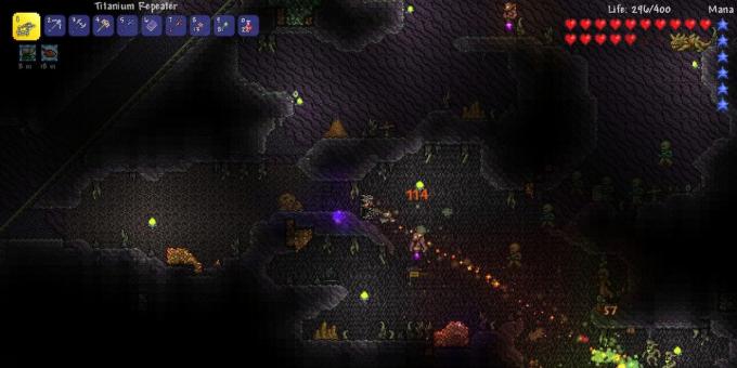 अस्तित्व के बारे में खेल: Terraria