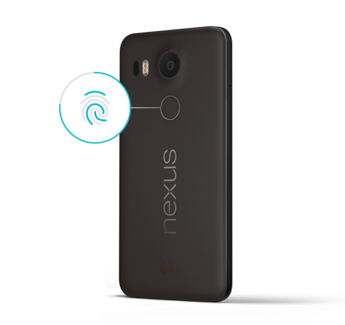 नेक्सस 5X और Nexus 6P: अंगुली की छाप