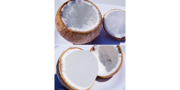 सरल जीवन हैकिंग: जमे हुए नारियल