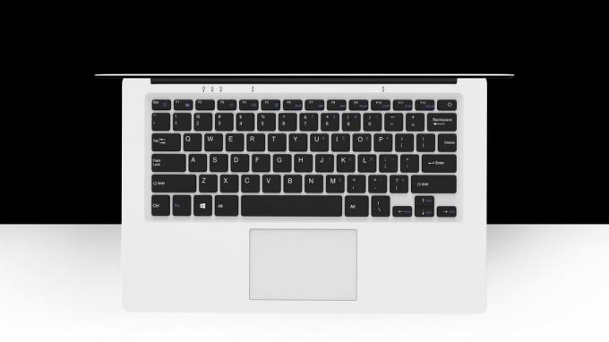 Chuwi LapBook 14.1: कीबोर्ड और टचपैड