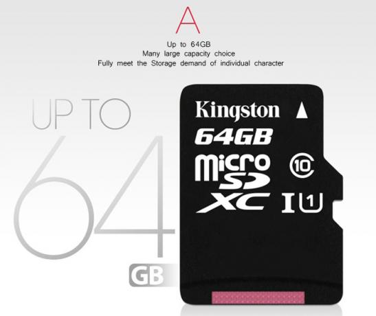 बिक्री 11.11: MicroSD कार्ड किंग्स्टन 64 जीबी