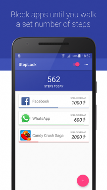 StepLock - Android के लिए सख्त Pedometer