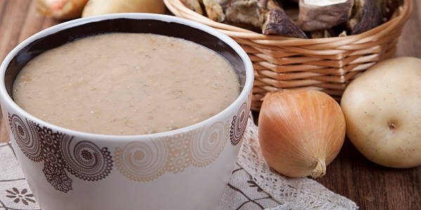 पकाने की विधि: मशरूम और आलू के साथ क्रीम सूप