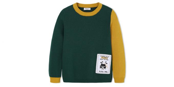 एक लड़के के लिए स्वेटर